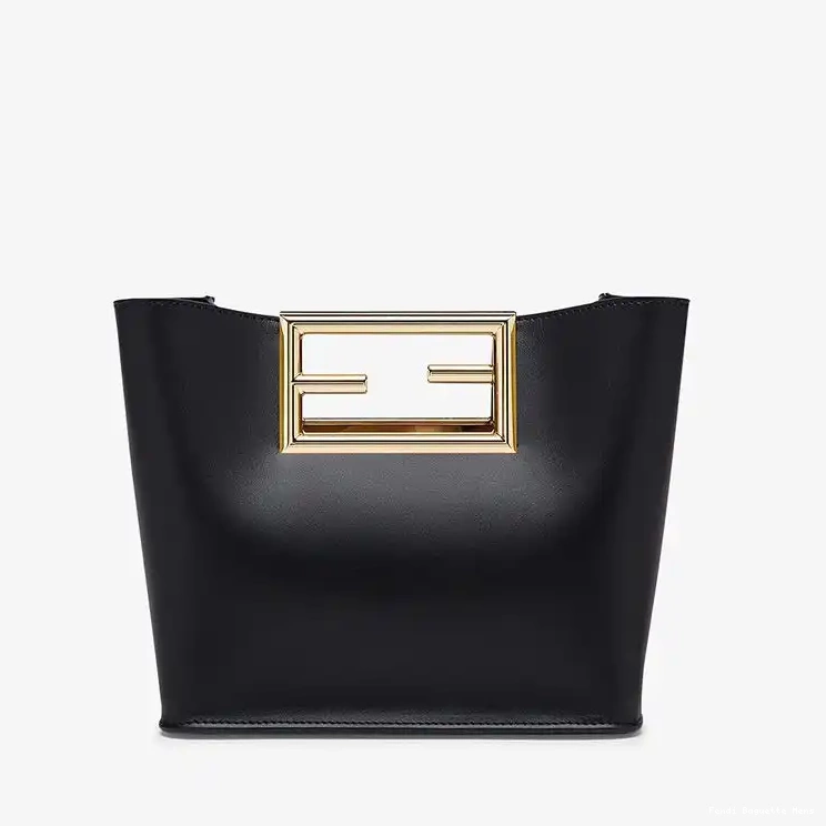 Cheap Affordable Black Small Way Fendi Calf Leather In Bag 0419